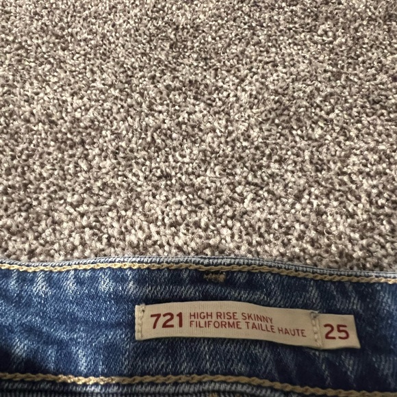 LEVIS Jeans 721! Size 25 - Picture 5 of 8